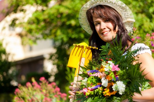 Local waste separation and garden recycling in nearby boroughs