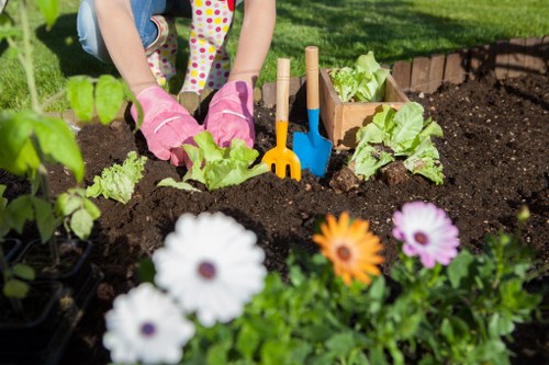 Seasonal planting and lawn care in Collier Row