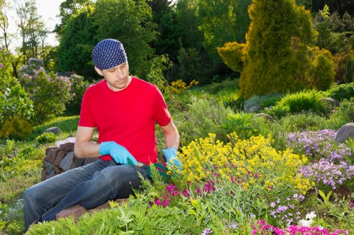 Charity partnership supporting reused garden materials
